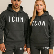 Cozy Letter-Printed Sportswear Set for Family