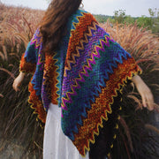 Warm Ethnic Shawl for Travel & Photography