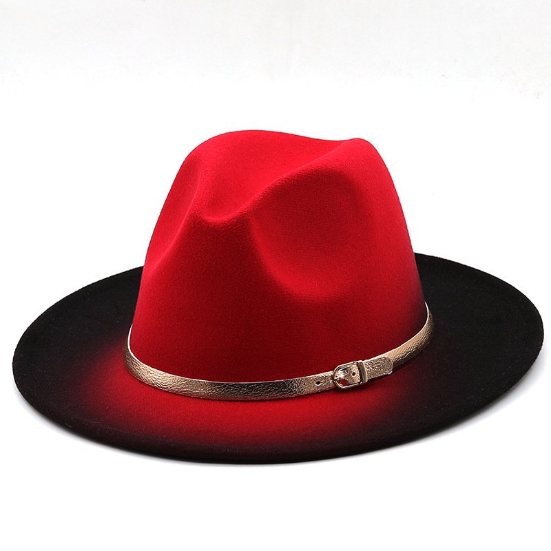 Fall Jazz Hat - Stylish Wool Felt Hat for Women