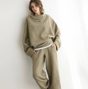 Casual Two-piece Sportswear Hoodie Set for Women
