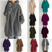 Stylish Streetwear Hoodie With Zipper & Hood