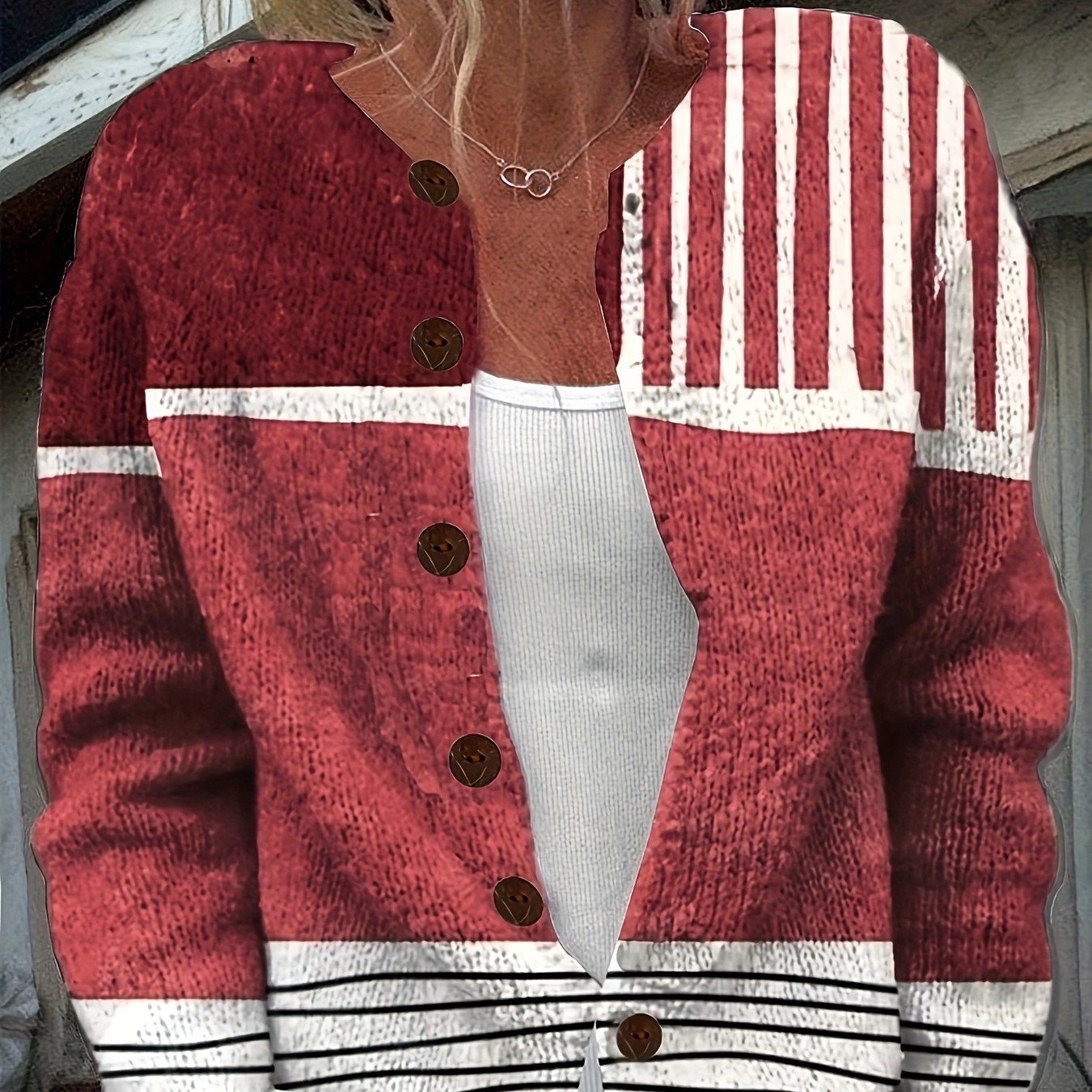 Custom Photo Print Long Sleeve Women's Digital Top