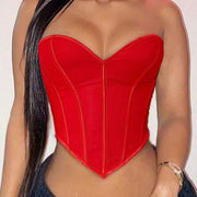 Casual Strapless Shaping Tank Top for Women
