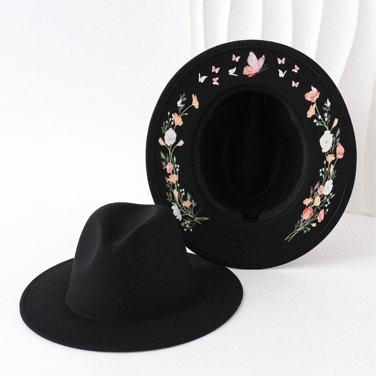 Australian Pure Wool Felt Hat for Women - Sun Protection & Breathable
