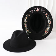 Australian Pure Wool Felt Hat for Women - Sun Protection & Breathable