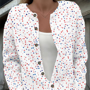 Custom Photo Digital Print Long-Sleeve Top