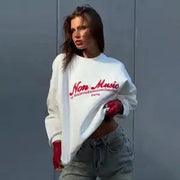 Retro Graphic Sweatshirt - Personalized Style