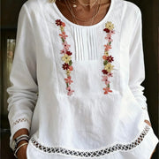 Chic Minimalist Long Sleeve Casual Top