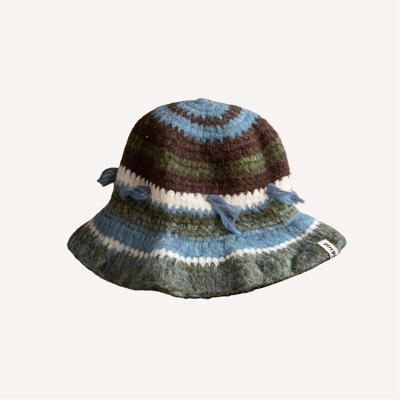 Colorful Knitted Fisherman's Hat