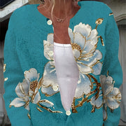 Custom Photo Digital Print Long-Sleeve Top