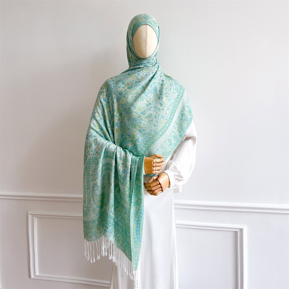 Warm Vintage Shawl Scarf