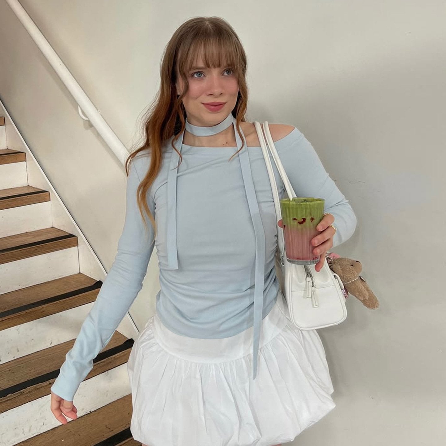 Minimalist Slim-Fit Long Sleeve Top