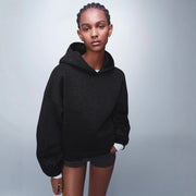 Loose-Fit American-Style Hoodie for Women