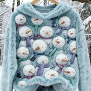 Christmas Cute Pet Series Crewneck Hoodie