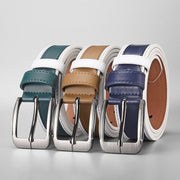 Casual Business Belt with Pin Buckle