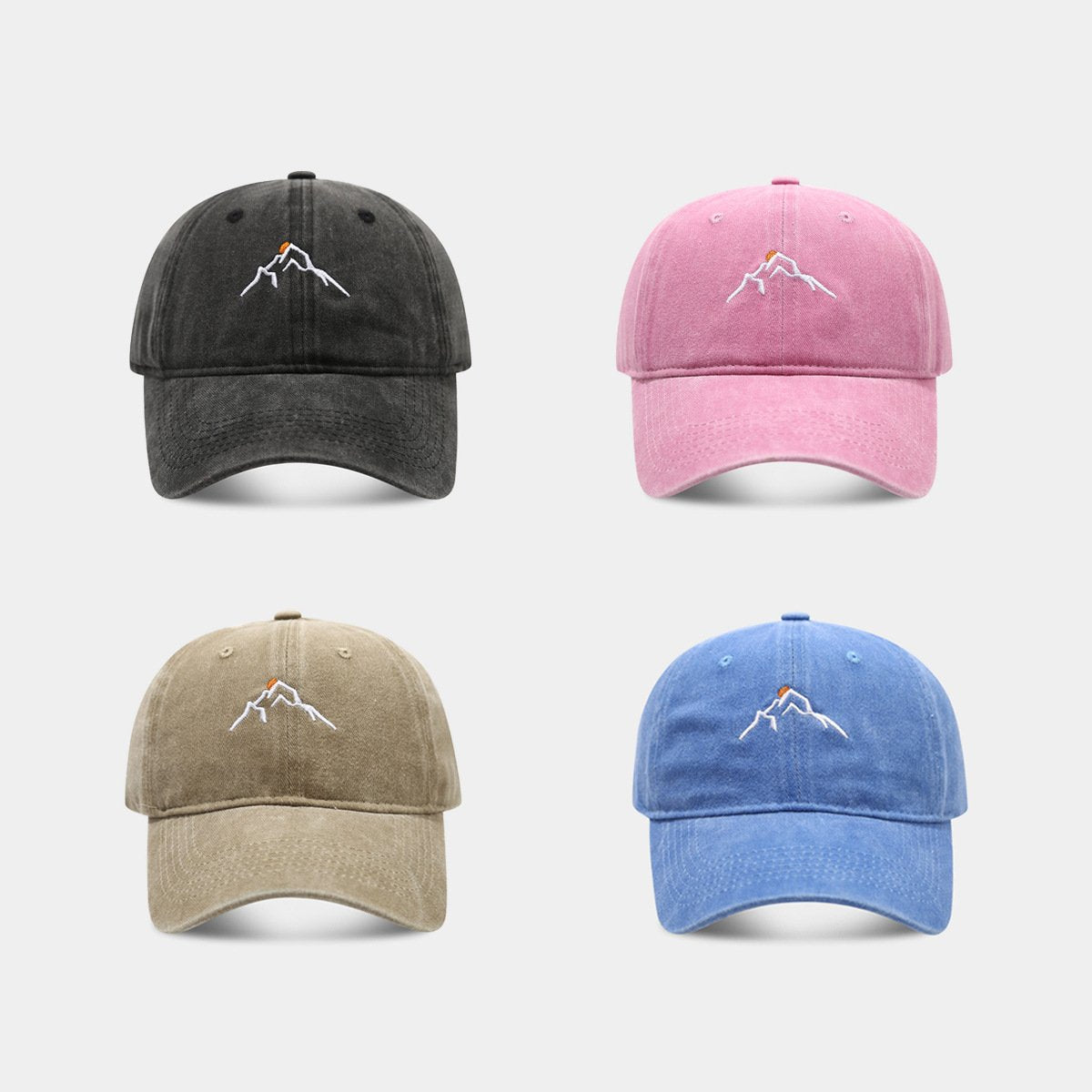 Vintage Sunset Baseball Cap for Women