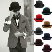 Classic British Wool Felt Hat for Men