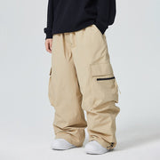 Waterproof Snow Pants for Men - Windproof & Abrasion-Resistant