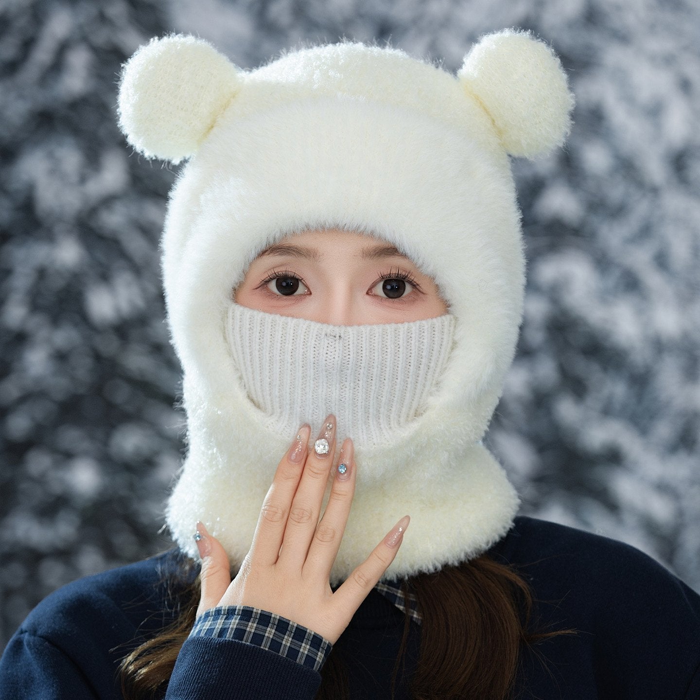 Winter Cycling Face Mask for Women