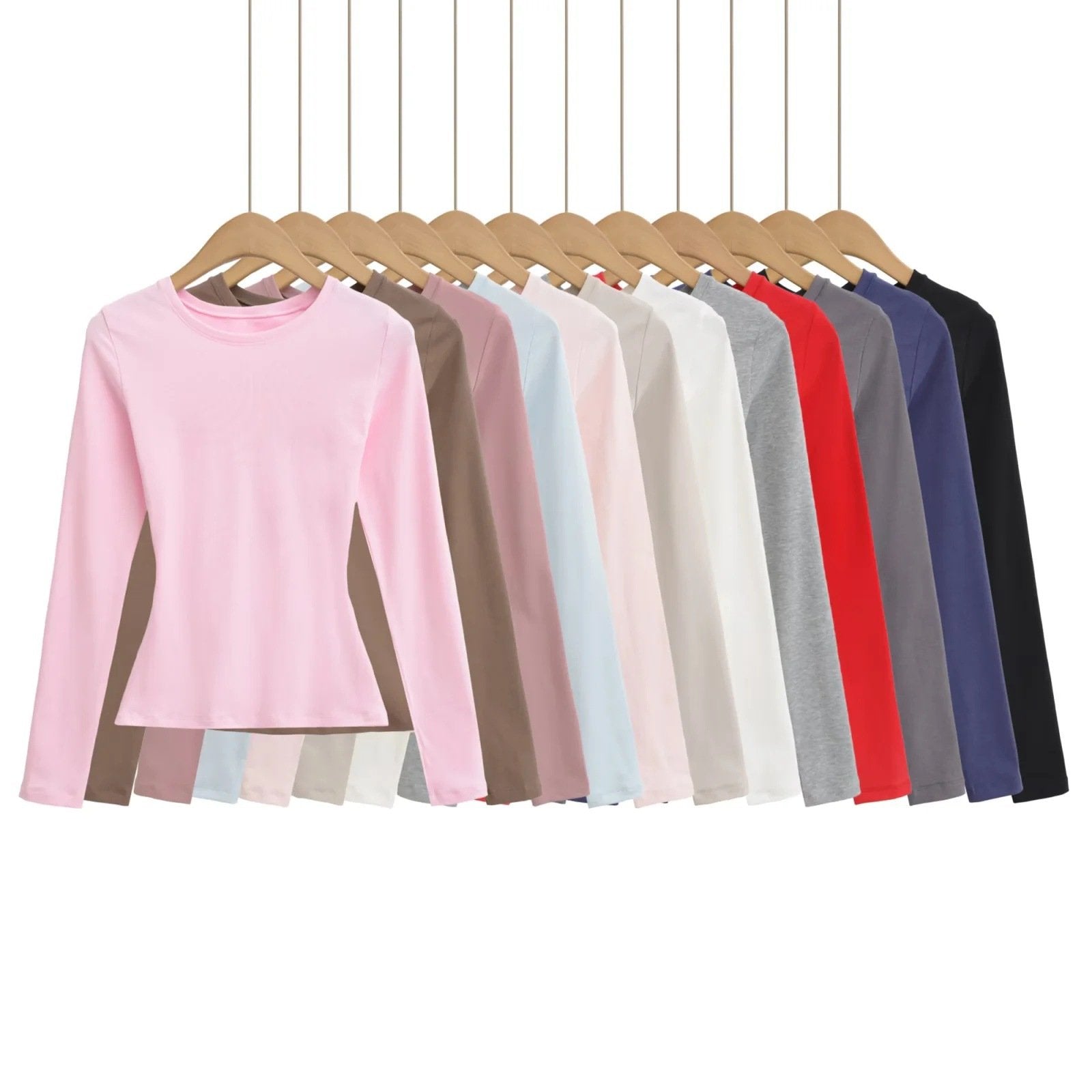 Women's Slim-Fit Hourglass Long-Sleeve Base Top
