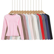 Women's Slim-Fit Hourglass Long-Sleeve Base Top