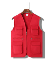 Thickened Multi-Pocket Vest for Women