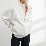 Cozy Half-Zip Sweatshirt for Women