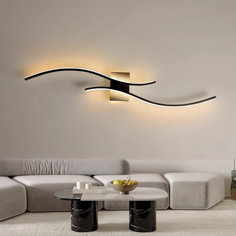 Modern Minimalist Wall Sconce for Bedroom or Hallway