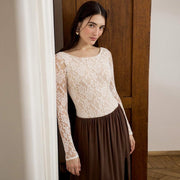 Minimalist Slim-Fit Long Sleeve Top for Women