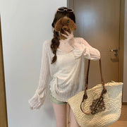 Women's Sheer Sun-Protective Long Sleeve Tunic