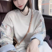 Cozy Color-block Hoodie for Women