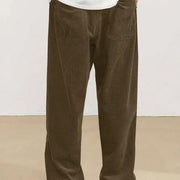 Loose-Fit Men's Drawstring Trousers for Casual Wear