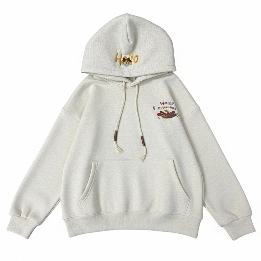 Cozy Dachshund Hoodie for Women - Cute Cartoon Design