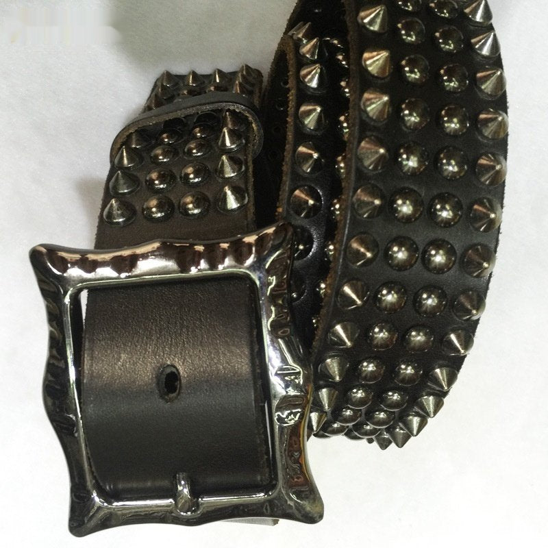 Handmade Leather Day Clasp Belt for Unisex