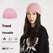 Warm Thermal Knitted Beanie for Fall & Winter Outdoor Wear