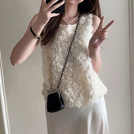 French Lace Tank Top for Women
