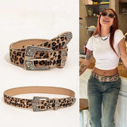 Add a Touch of Wild Style with Leopard Print Waist Belt