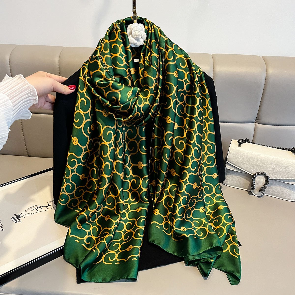 Elegant Green Wrap