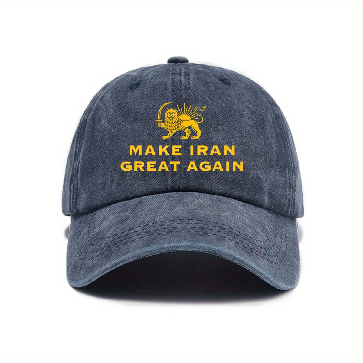 Adjustable Washable Baseball Cap for Sun Protection