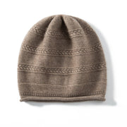 Casual Cashmere Plaid Hat for Women