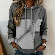 Women's 3D Hooded Sweatshirt - Long Sleeve, No Pockets, Regular Fit