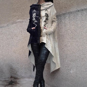Women's Long Hooded Trench Coat