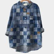 Women's Stretchy Printed Tropical Hawaiian Cardigan