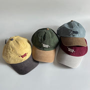 Soft-Crown Washable Baseball Cap for Women