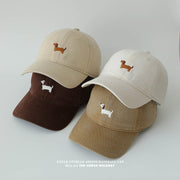 Dachshund Embroidered Baseball Cap for Women