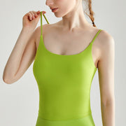 Secure Chest Support Yoga Top for Women