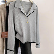 Women's Loose Fit Tummy-Covering Long Sleeve Top
