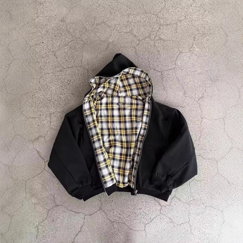 Dark Grey Minimalist Hoodie for Women