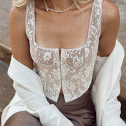 Sexy Lace Camisole for Women - Elegant Summer Top