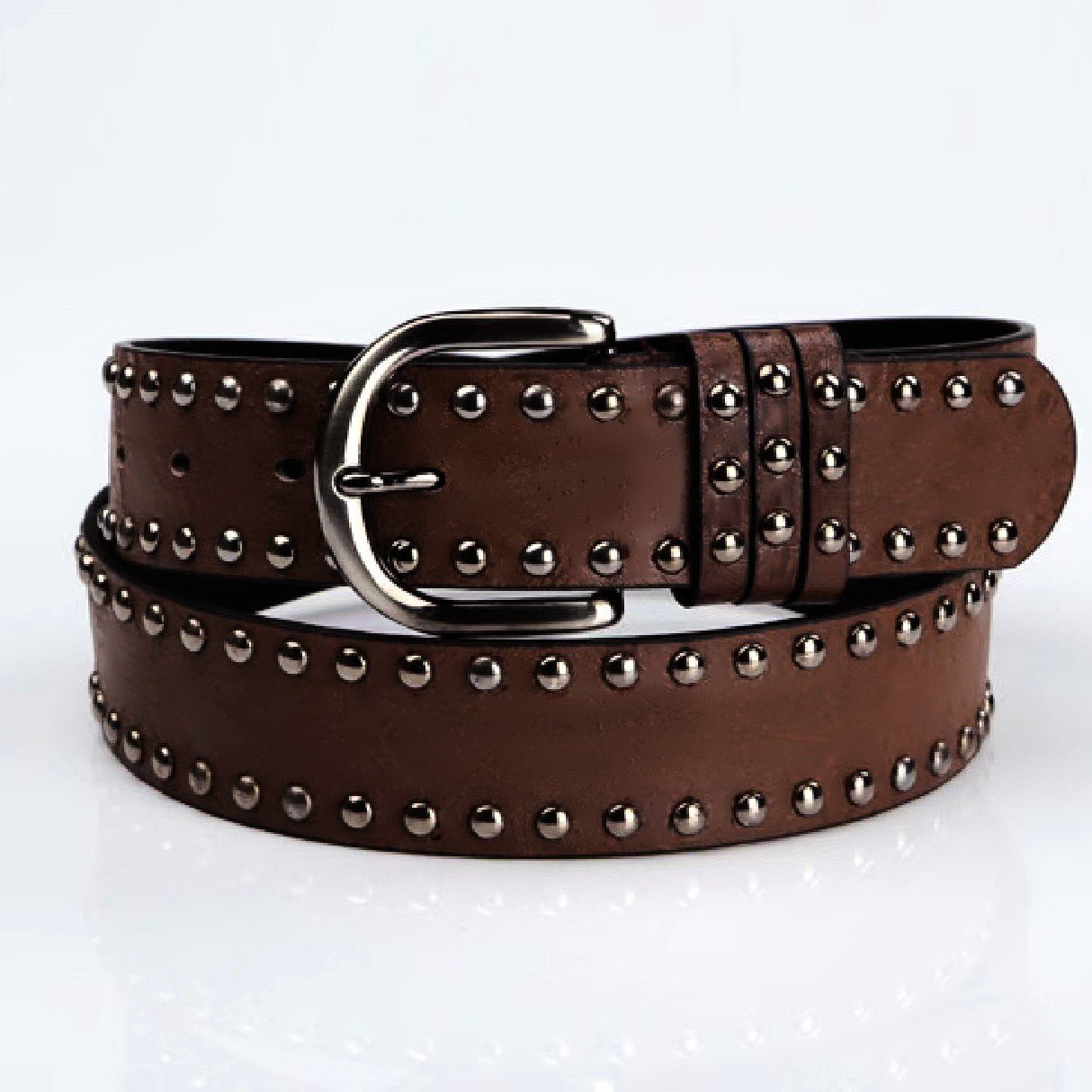 Soft Leather Pin Buckle Belt for Women